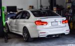 BMW M3 Sedan Alpine White and Black by EAS 2017 года